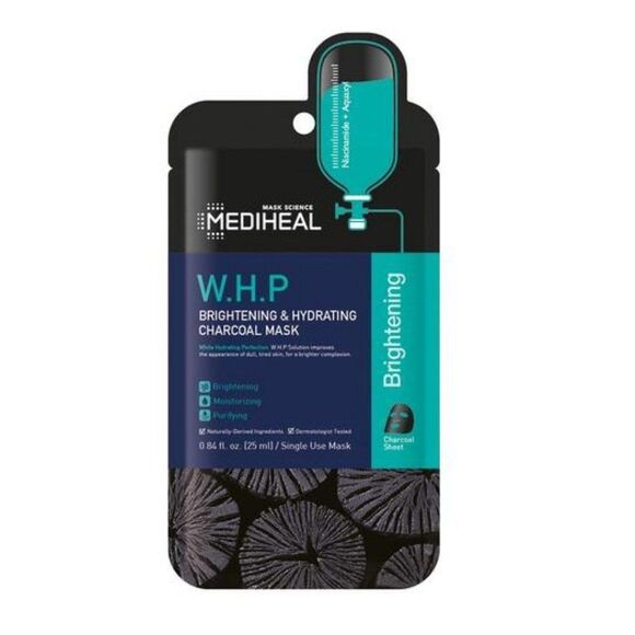 Mediheal Other - Mediheal WHP Brightening Hydrating Charcoal Mask 2 Single Use Masks New